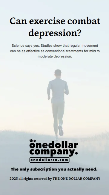 Can Exercise Combat Depression?