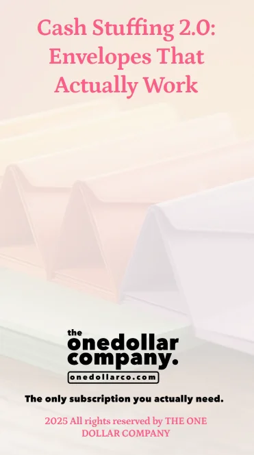 Cash Stuffing 2.0: Envelopes That Actually Work