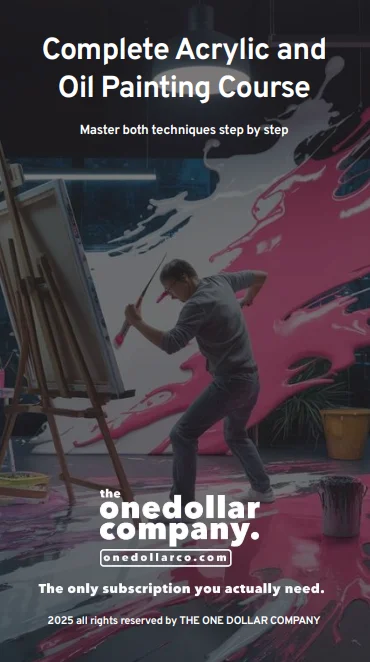 Complete Acrylic And Oil Painting Course