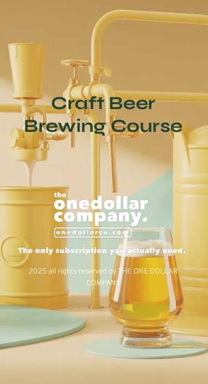 Craft Beer Brewing Course