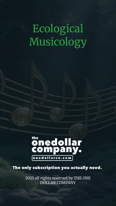 Ecological Musicology
