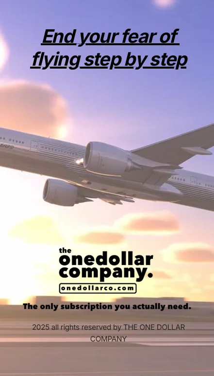End your fear of flying step by step