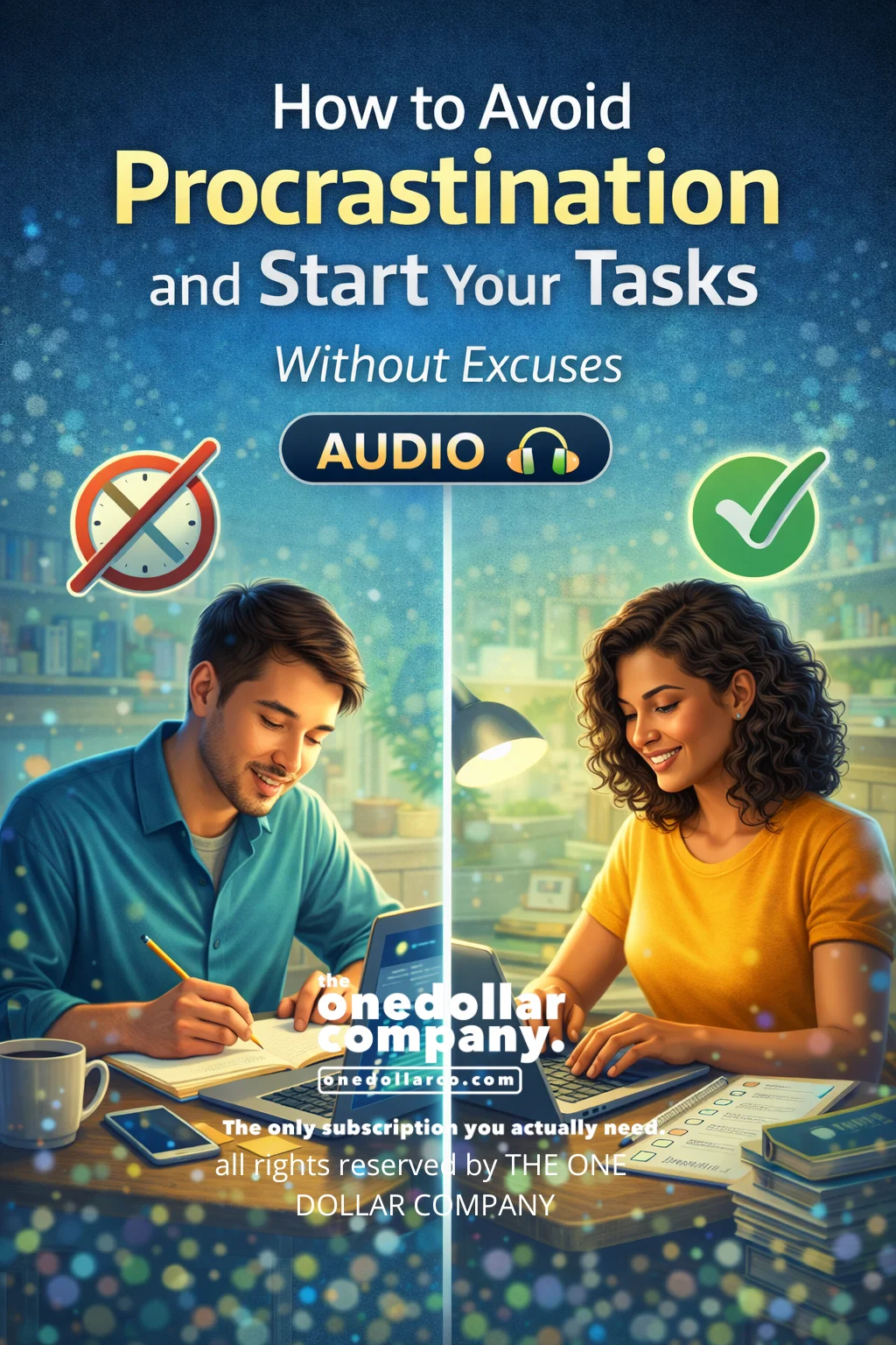how to Avoid procrastination and start your tasks without excuses