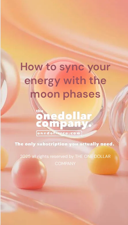 How to synchronize your energy with the moon phases