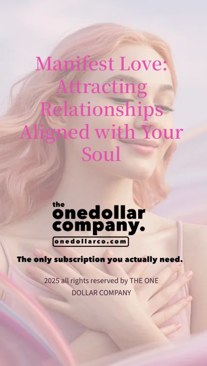 Manifest Love Attracting Relationships Aligned with Your Soul