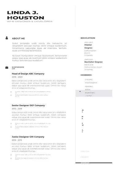 Professional CV Resume-1