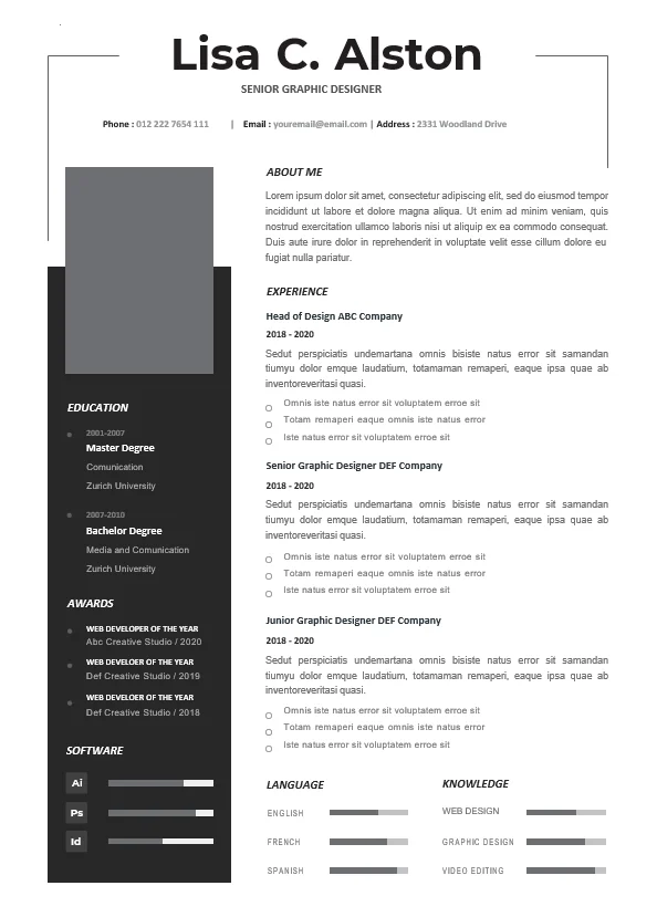 Professional CV Resume-20