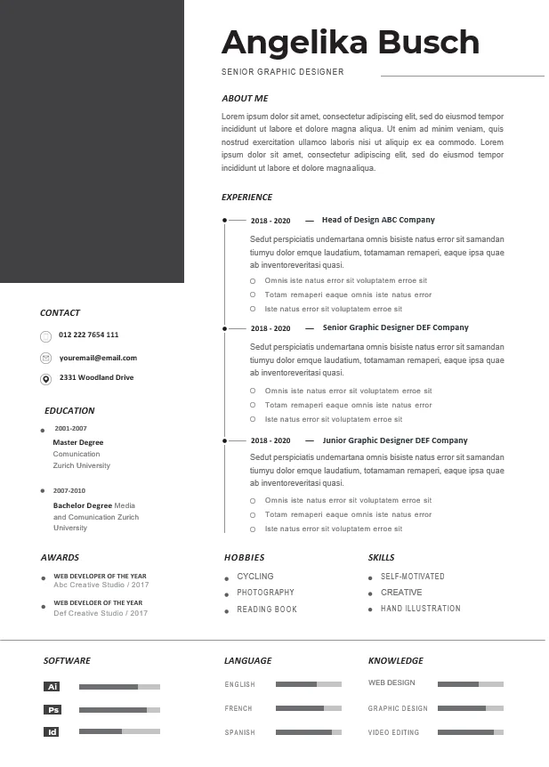 Professional CV Resume-27