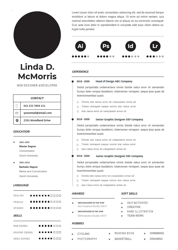 Professional CV Resume-34