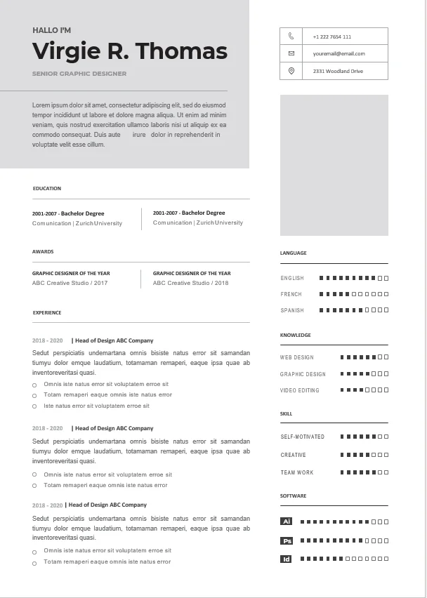 Professional CV Resume-39