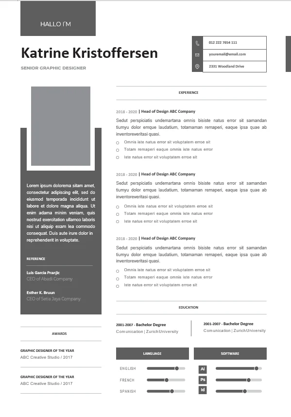 Professional CV Resume-40