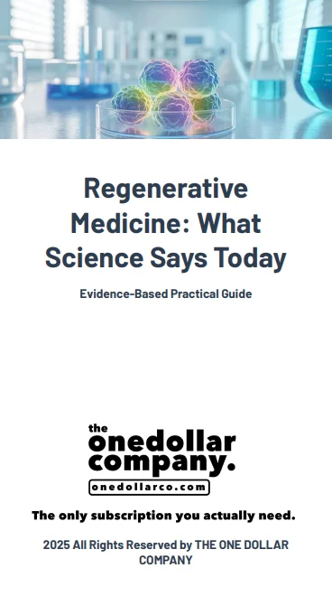 Regenerative Medicine: What Science Says Today