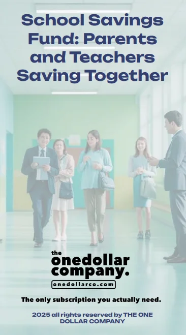 School Savings Fund: Parents And Teachers Saving Together