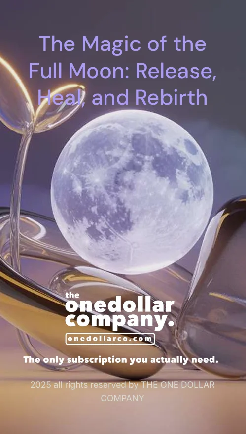 The Magic of the Full Moon Release Heal and Rebirth