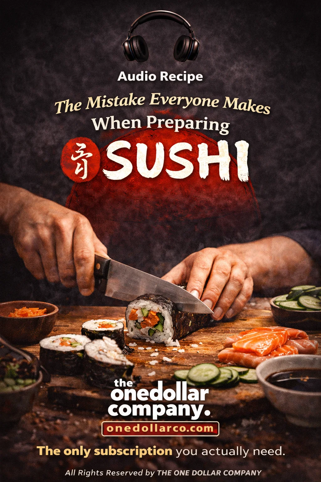 The Mistake Everyone Makes When Preparing Sushi