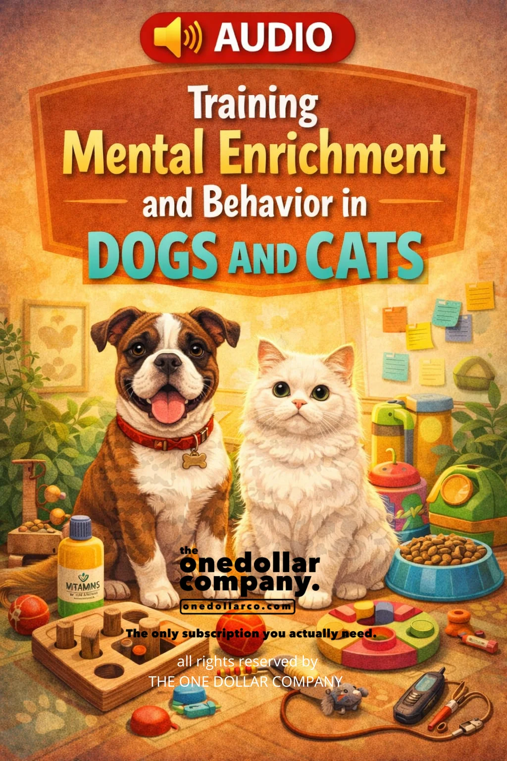 Training Mental Enrichment and Behavior in Dogs and Cats