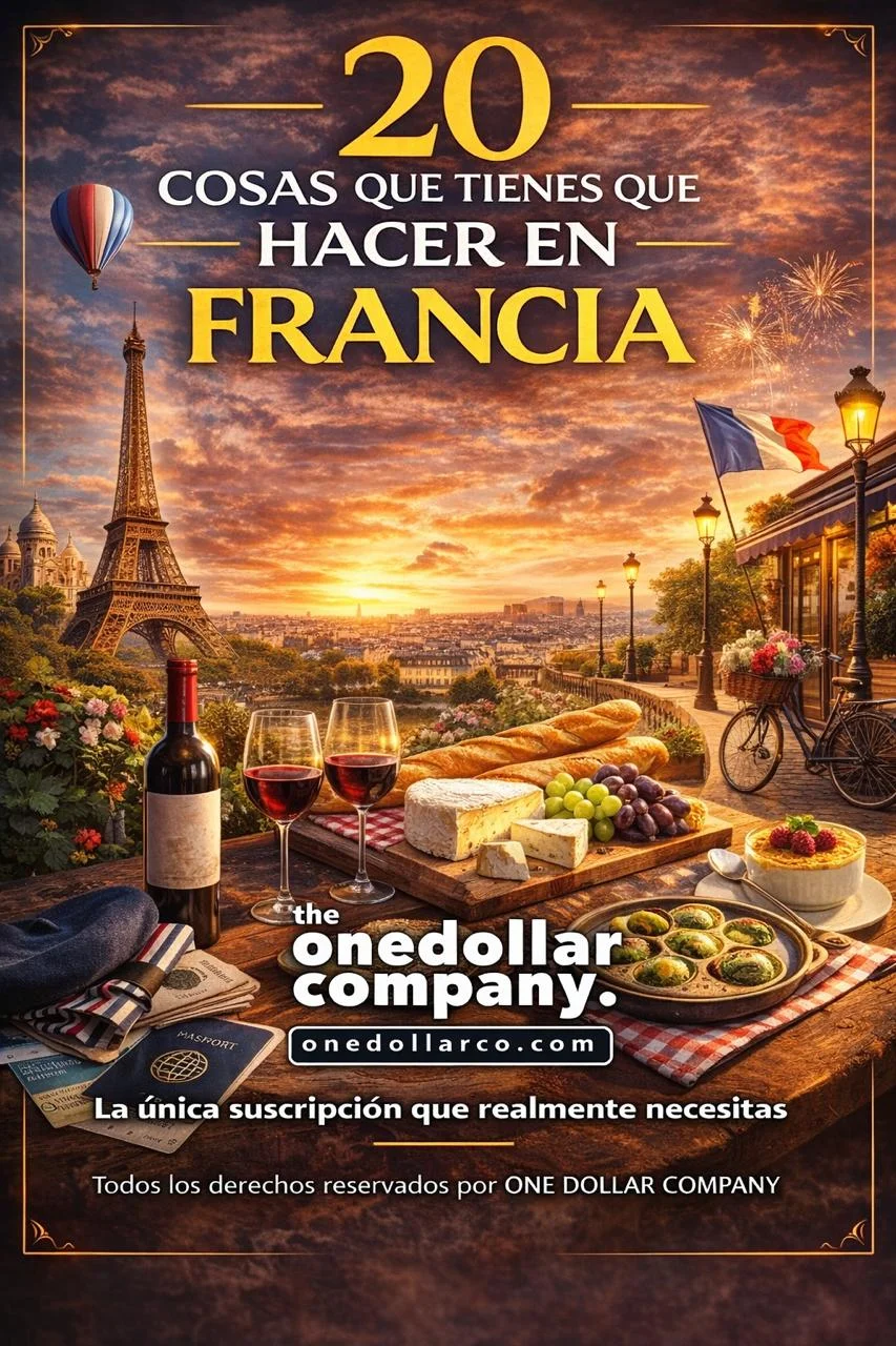 20 things you have to do in France — Spanish cover