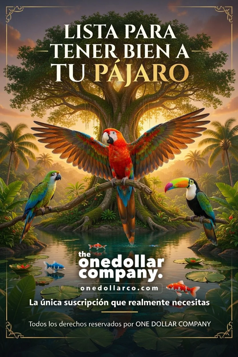 Checklist To Keep Your Bird Healthy — Spanish cover