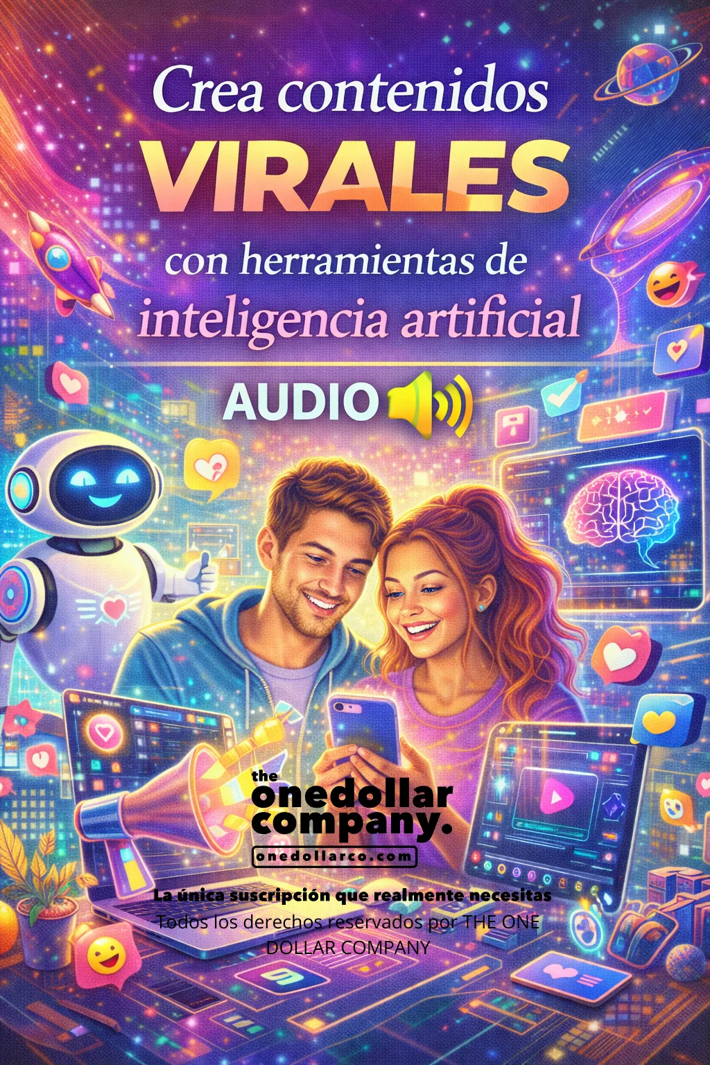 Create viral content with artificial intelligence tools — Spanish cover