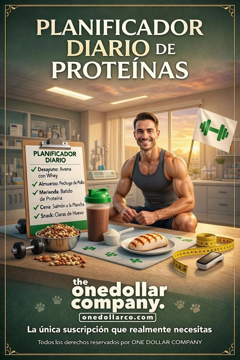 Daily Protein Planner — Spanish cover
