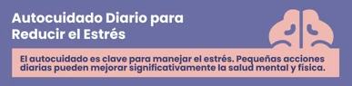 Daily Self-Care to Reduce Stress — Spanish cover