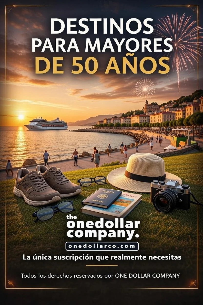 Destinations for people over 50 — Spanish cover