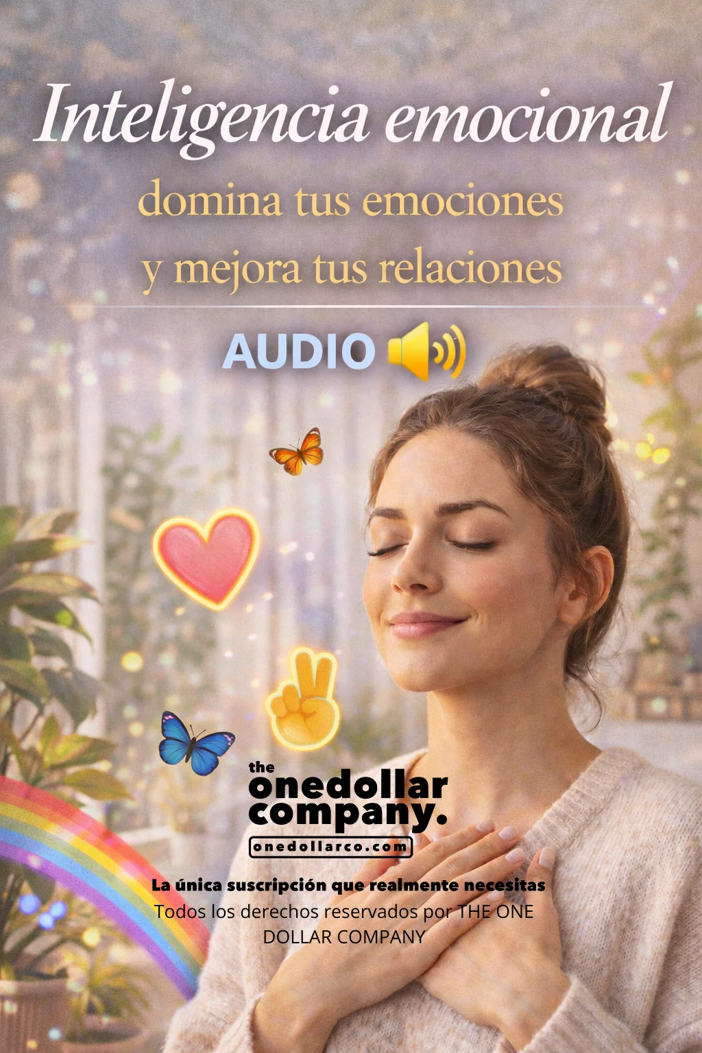 Emotional Intelligence Master Your Emotions and Improve Your Relationships — Spanish cover