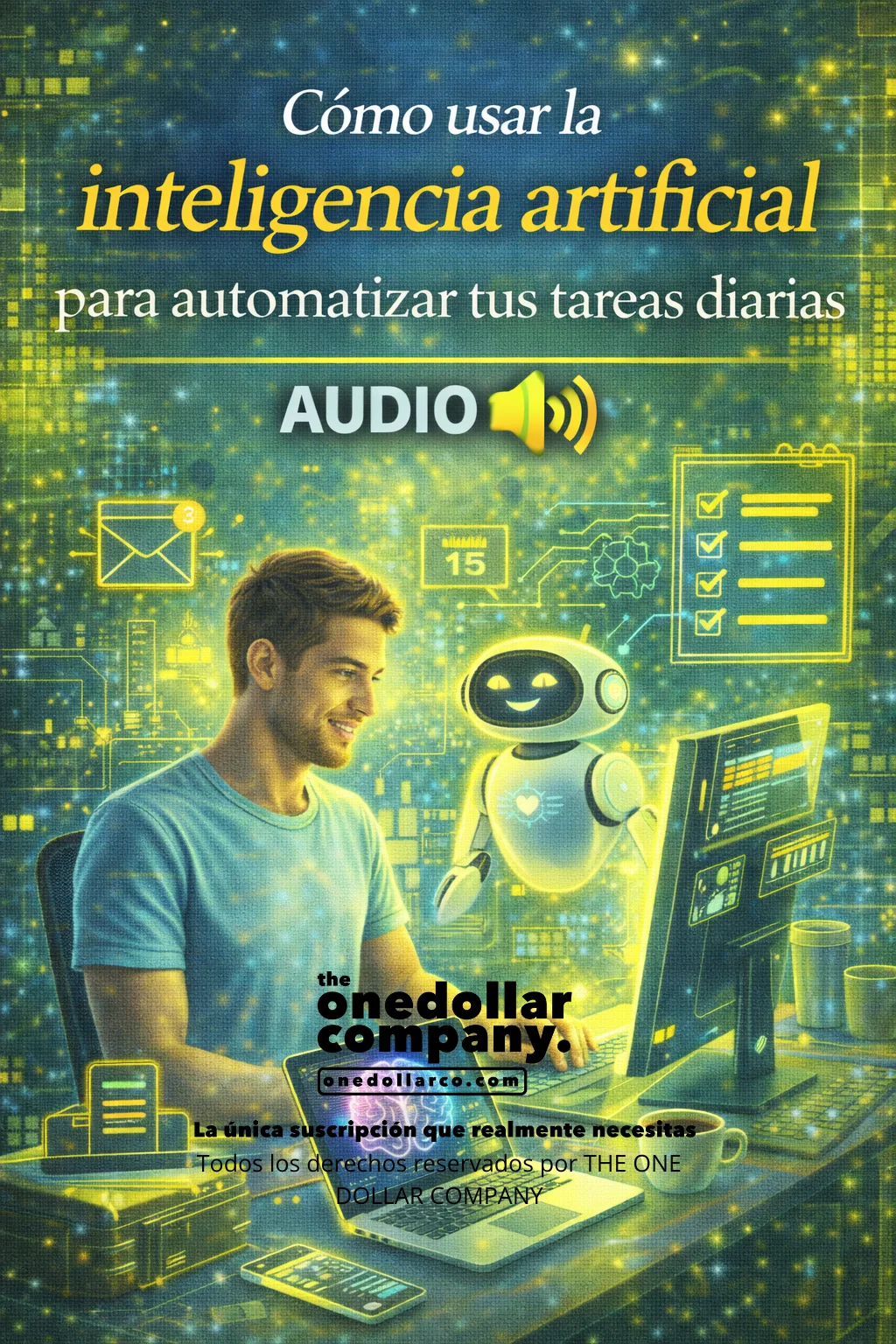 How to use artificial intelligence to automate your daily tasks — Spanish cover
