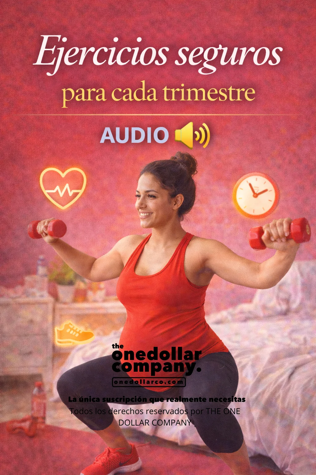 Safe exercises for each trimester — Spanish cover