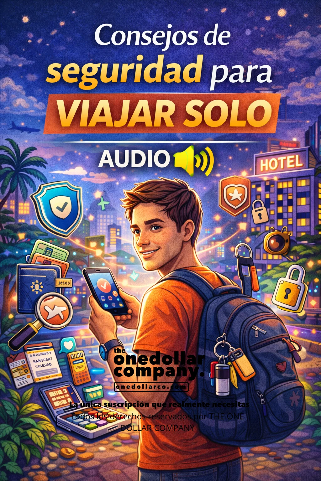 Safety tips when traveling alone — Spanish cover
