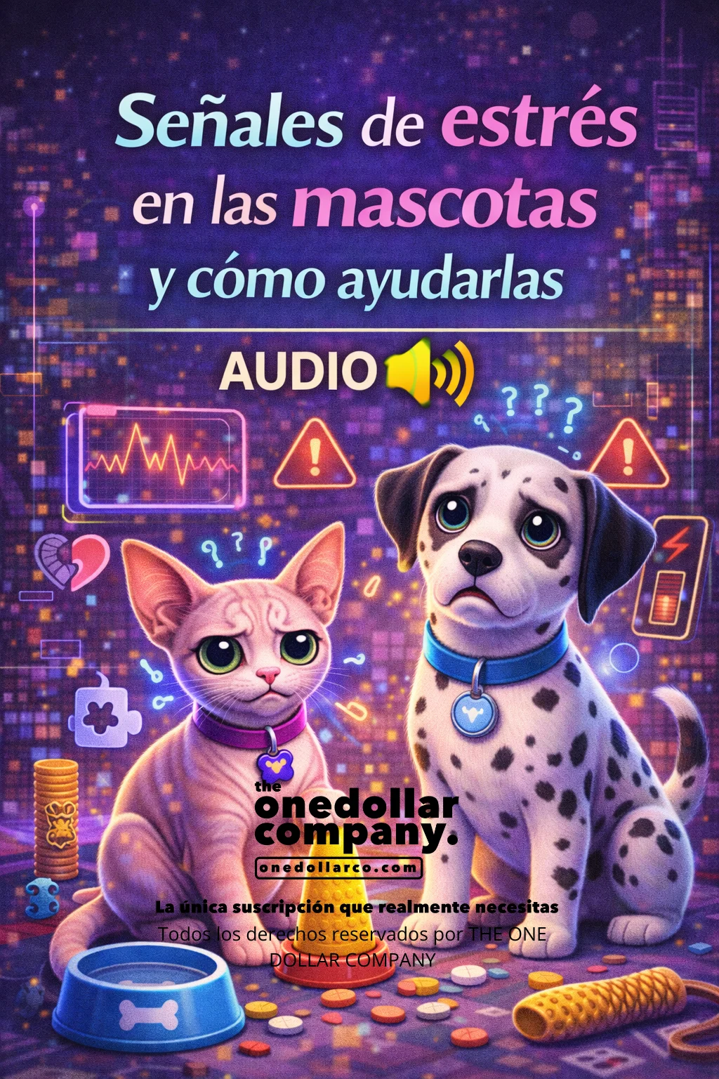 Signs of stress in pets and how to help them — Spanish cover