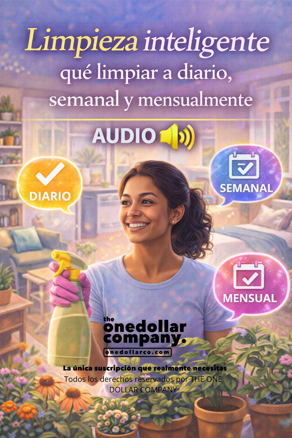 Smart cleaning what to clean daily, weekly and monthly — Spanish cover