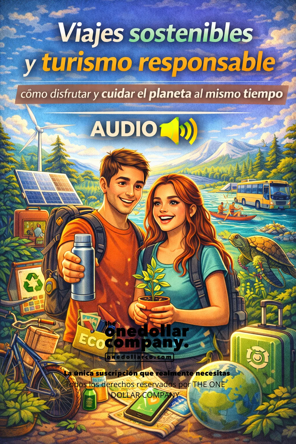 Sustainable Travel: Enjoy Your Trip While Caring for the Planet — Spanish cover