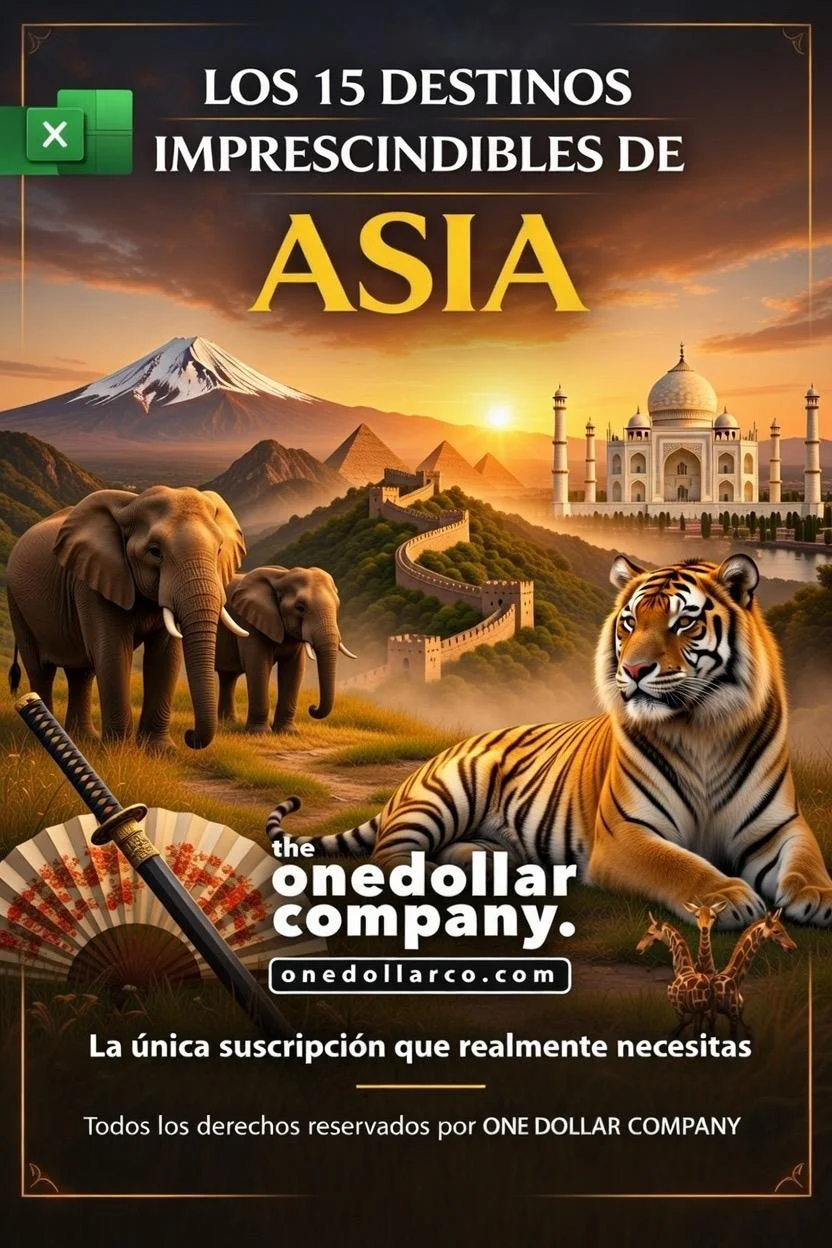 The 15 must-see destinations in Asia — Spanish cover