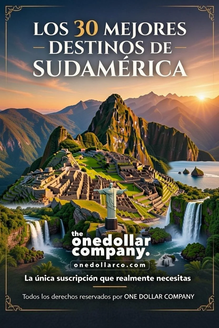 The 30 best destinations in South America — Spanish cover